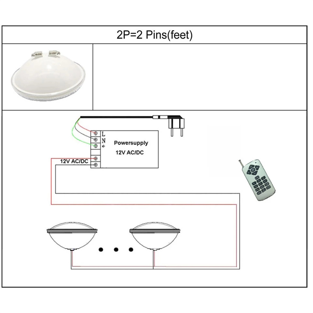 45W 25W PAR56 RGB LED Swimming - Xy Spa & Wellness George Town recensione e prezzo