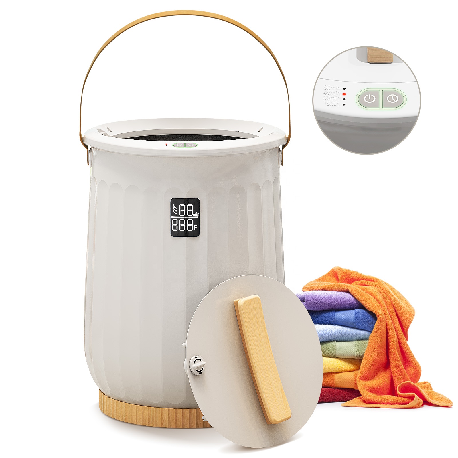20L Towel Warmer Bucket with T - Spa & Wellness Joule recensione e prezzo