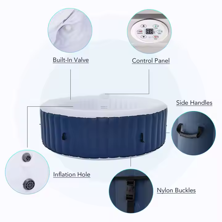 Outdoor Use 6 Person Round Inf - Spa & Wellness Joule recensione e prezzo
