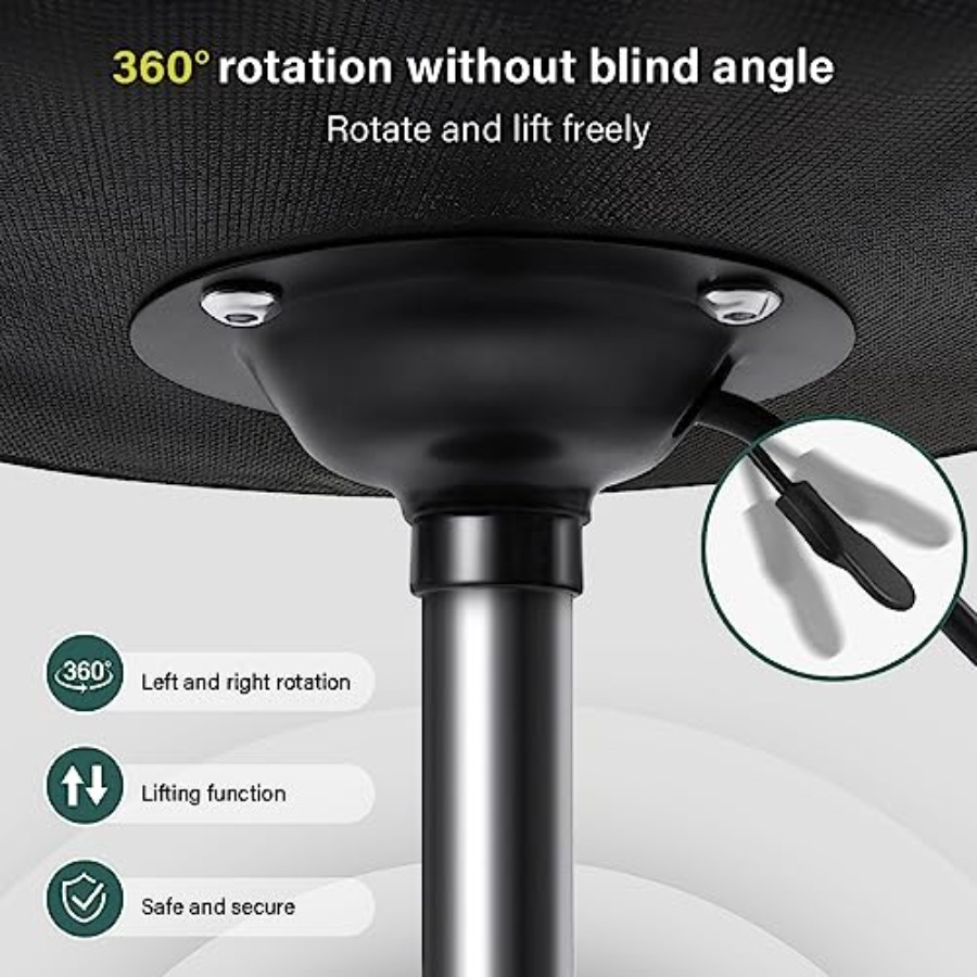 Square Swivel Stool with Wheel - Spa & Wellness Joule recensione e prezzo