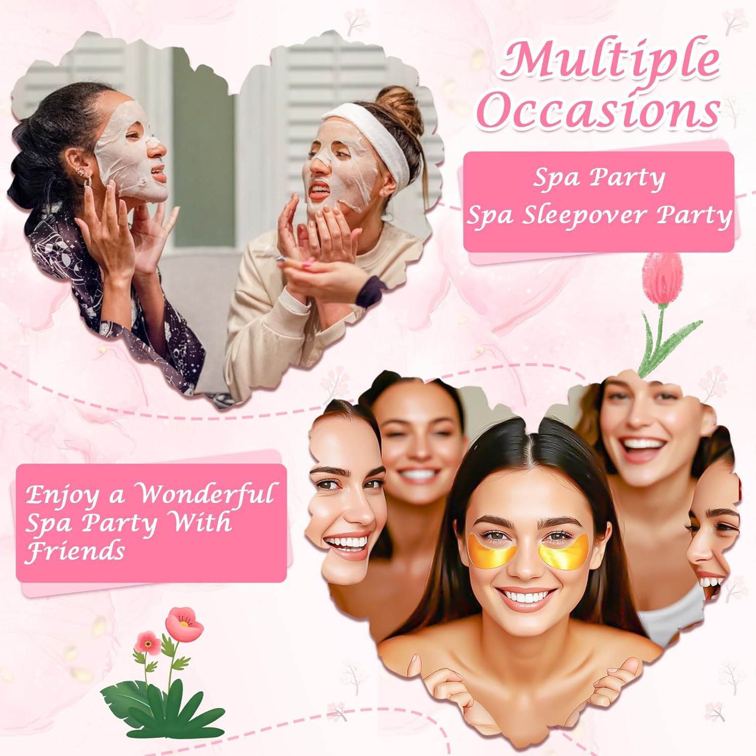 Spa Party Supplies Kit with 12 - Spa & Wellness Joule recensione e prezzo